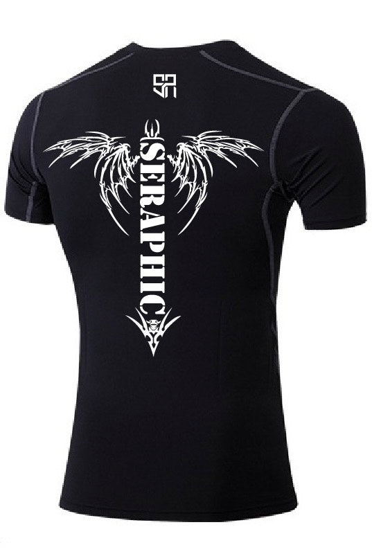 Seraphic Compression T-Shirt black